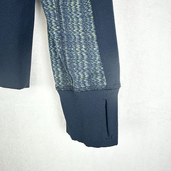 Lululemon Nice Asana Jacket Size 10 Ziggy Wee August Inkwell Luon Athletic - Picture 5 of 6